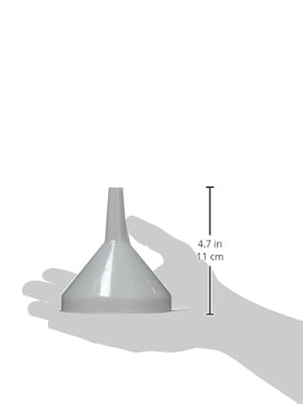 Winco 8oz Funnel, Plastic, 4-1/4"