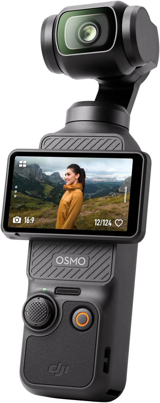 DJI Osmo Pocket 3 Professional 4K Vlog Camera – 1" CMOS, 120FPS, Fast Focus, AI Tracking & Stabilization