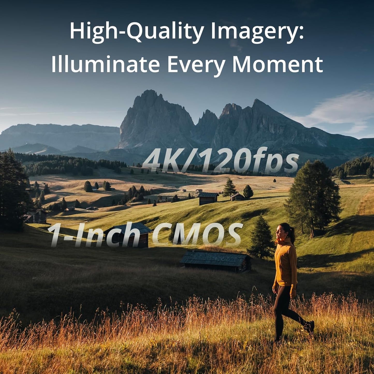 DJI Osmo Pocket 3 Professional 4K Vlog Camera – 1" CMOS, 120FPS, Fast Focus, AI Tracking & Stabilization